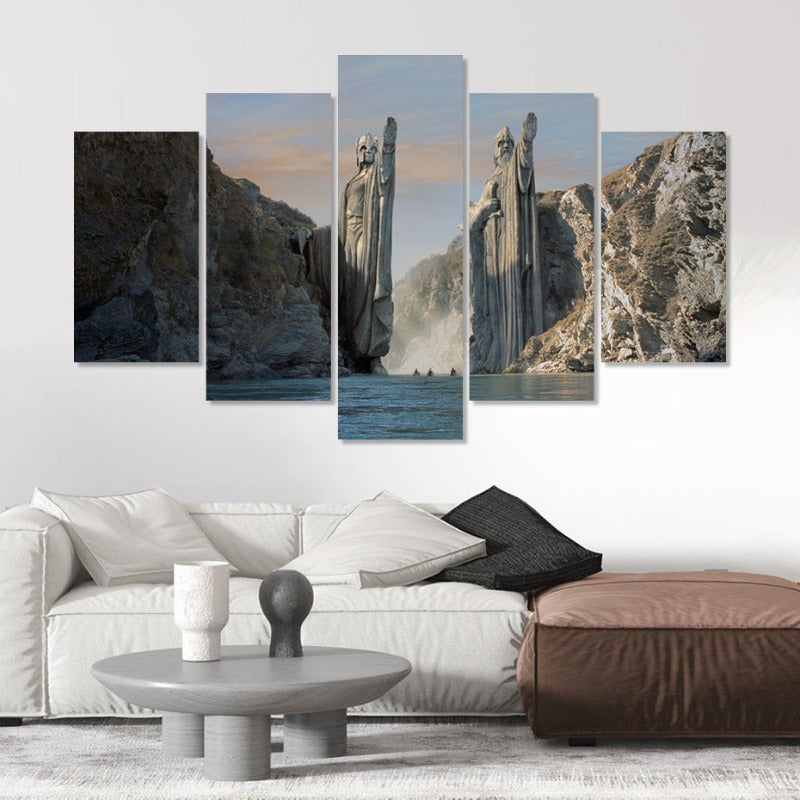 The Pillars Of Kings - Canvas Wall Art Painting