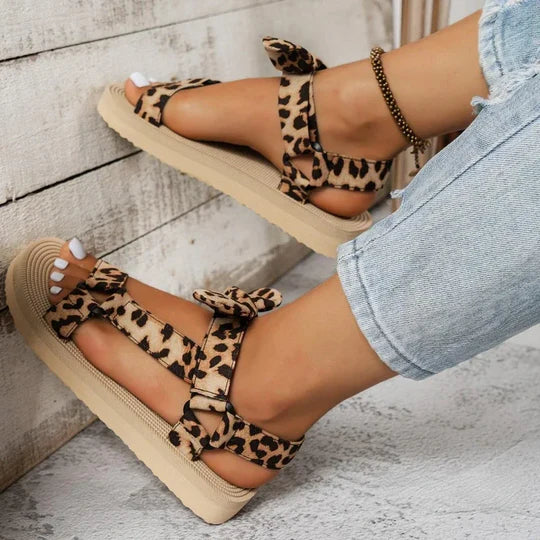 Sylis | Stylish Leopard Print Sandals