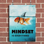 Mindset Is Everything - Canvas Wall Art Painting