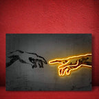 The Lighter Touch - Canvas Wall Art Painting