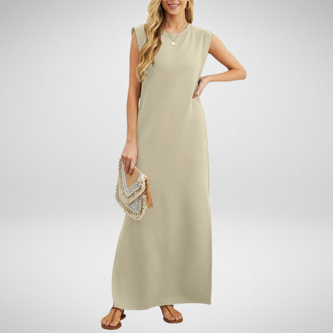 Sylis | Sleeveless Maxi A-Line Dress