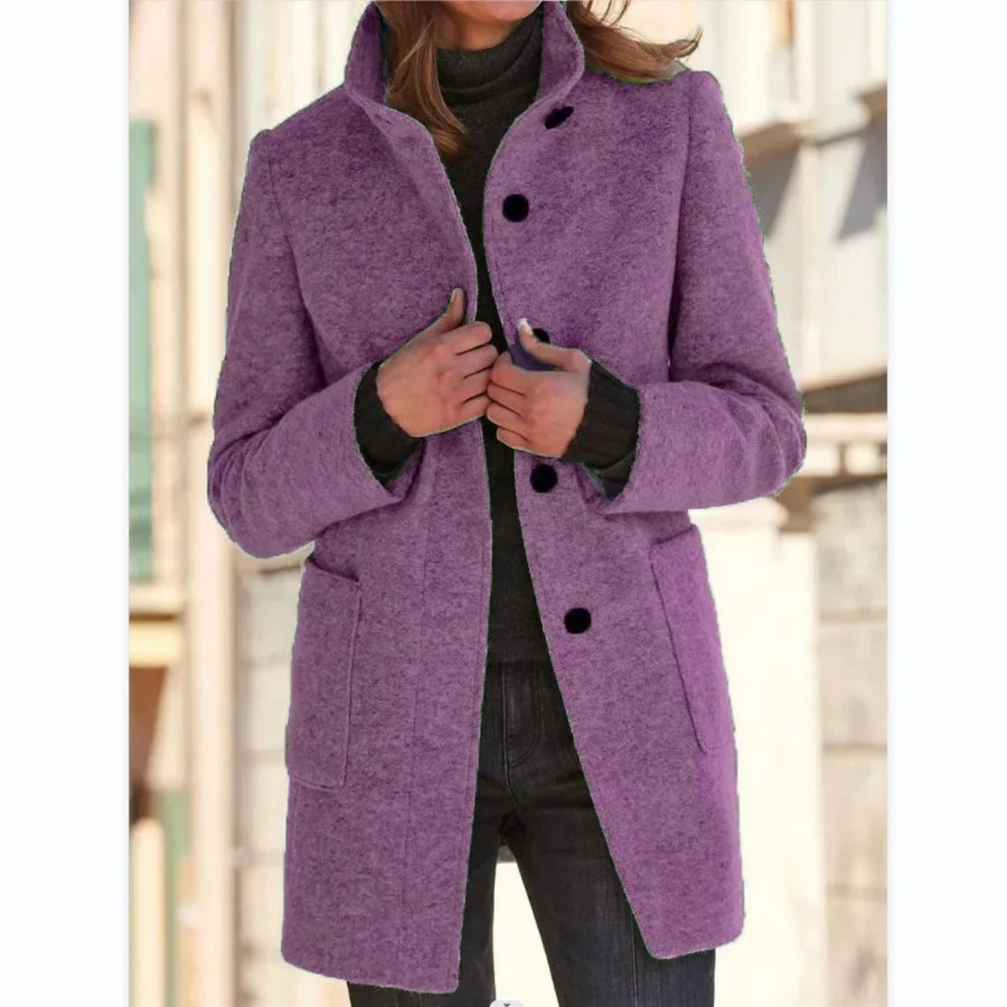 Vintage wool cardigan for women - Kayla