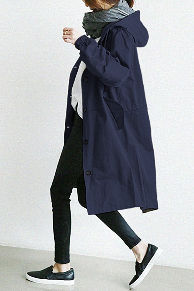 Sylis | Women's hooded trench coat