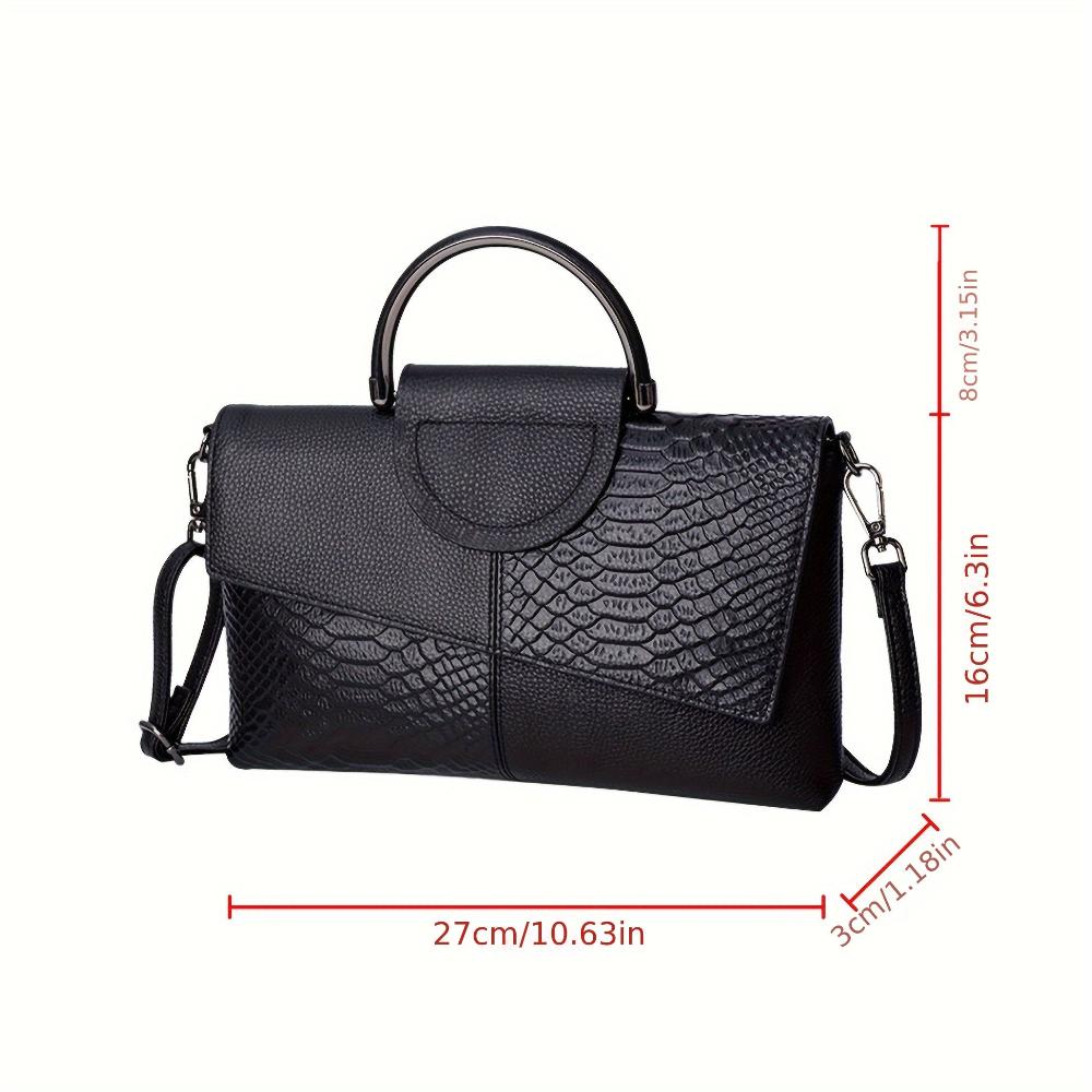 Sylis - Croc-Embossed Luxury Bag