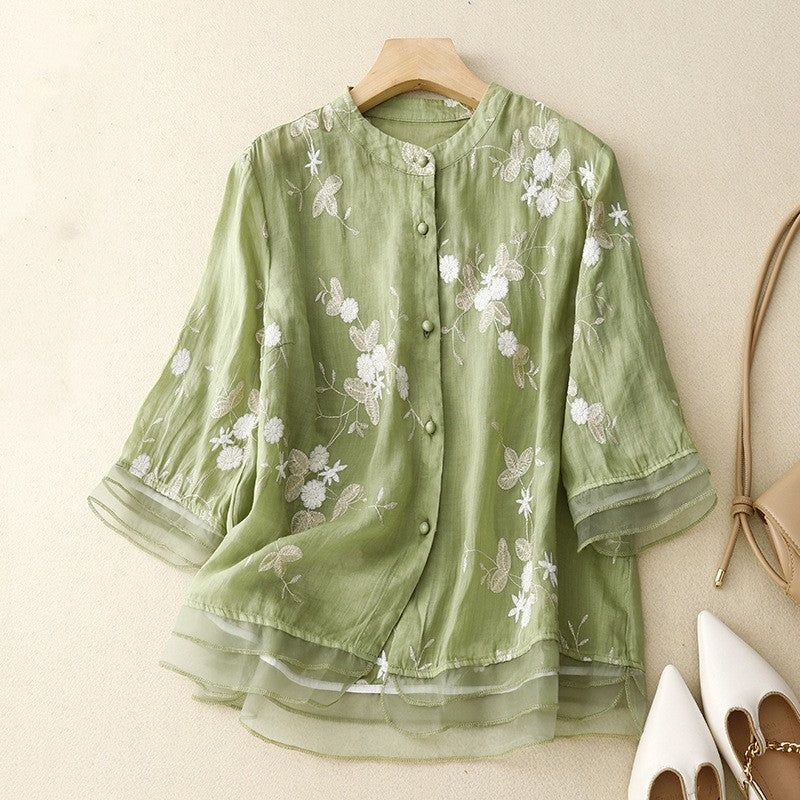 Sylis | Vintage Embroidered Blouse