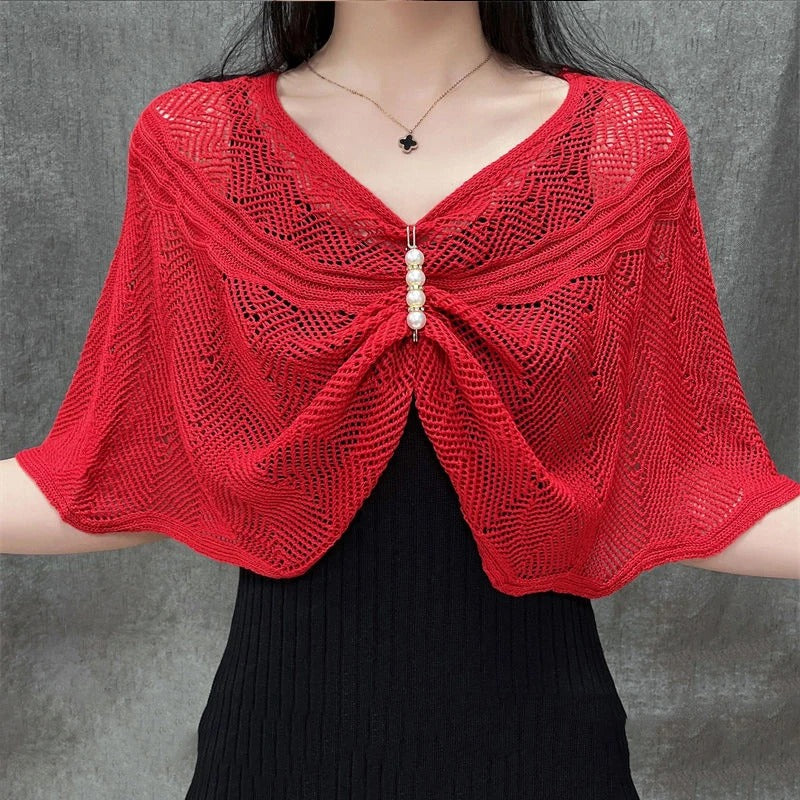 Sylis - Stylish Knitted Lace Shawl