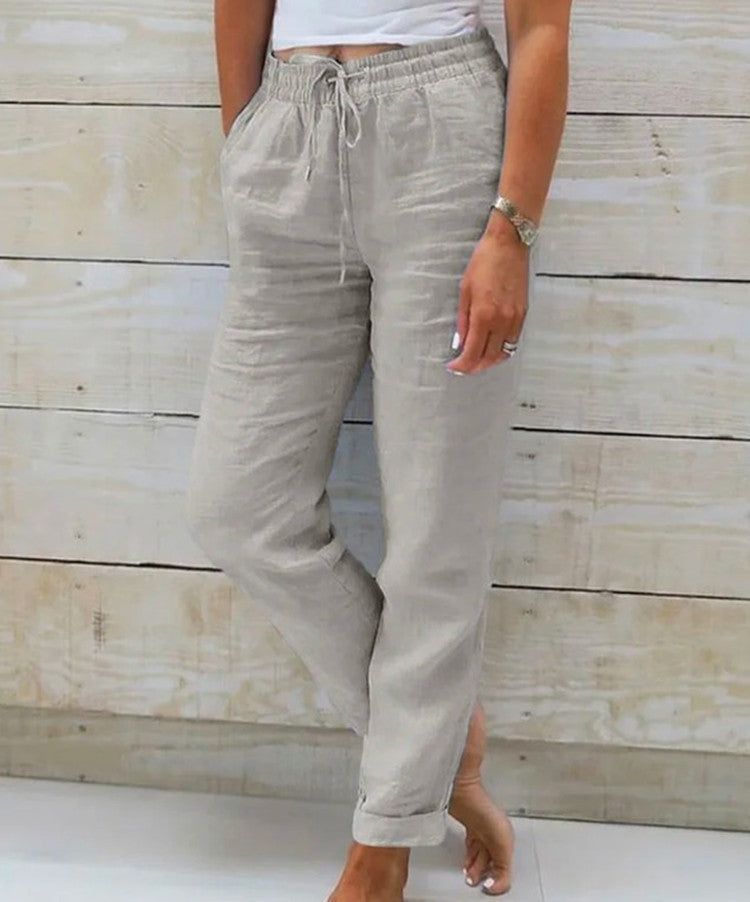 Sylis | Comfortable Waist Elastic Pants