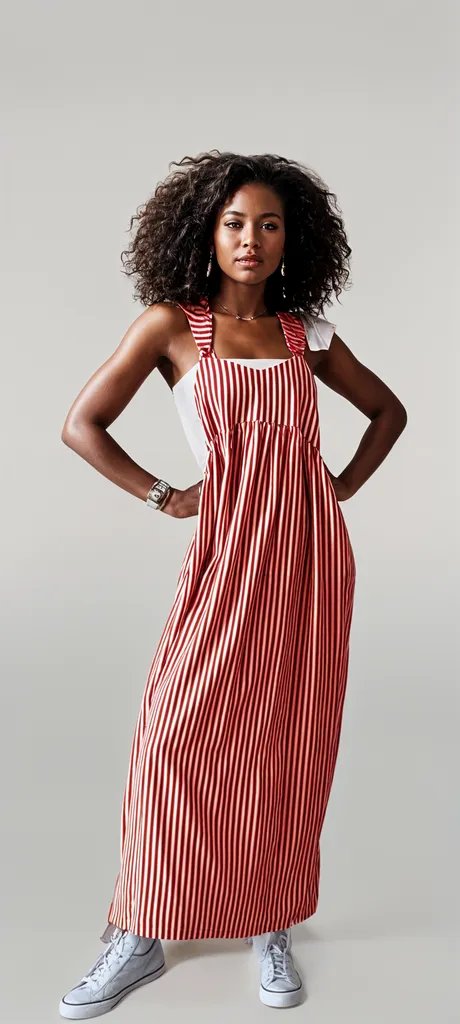 Sylis |  Casual Striped Jumpsuit Dress