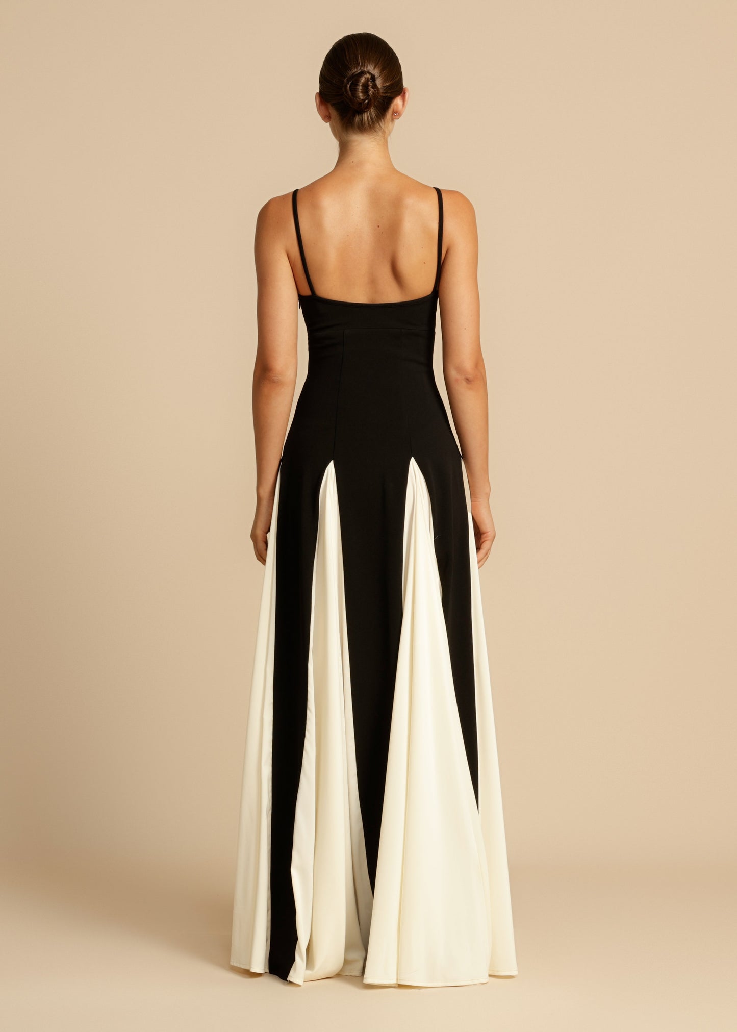 Sylis | Color block spaghetti strap maxi dress