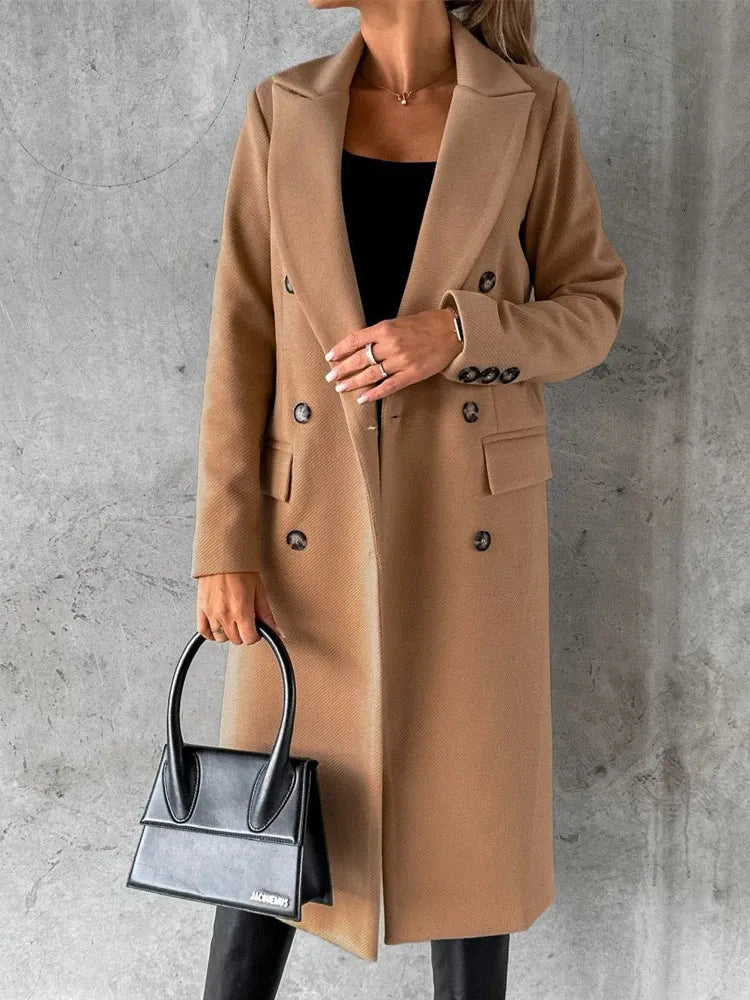 Sylis | Women's Winter Coat with Lapels