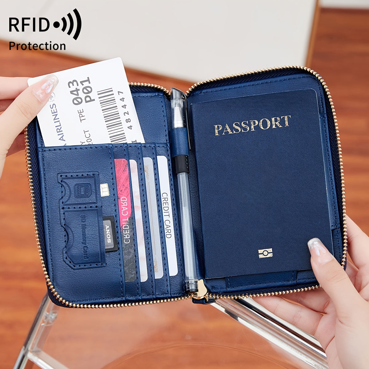 Sylis | Protected Travel Wallet Anti Theft