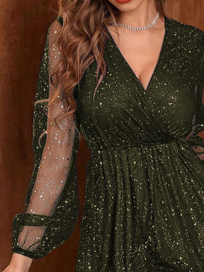 Sylis balloon sleeve dress