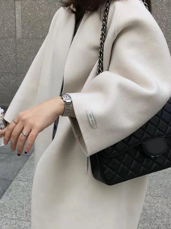 Sylis | Long wool coat for women