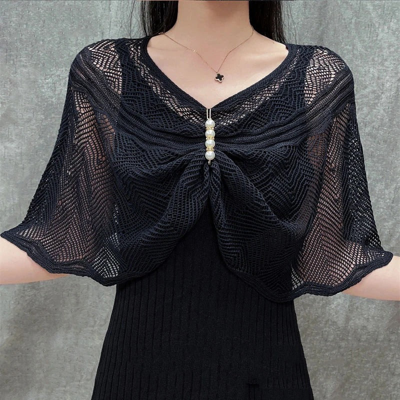 Sylis - Stylish Knitted Lace Shawl