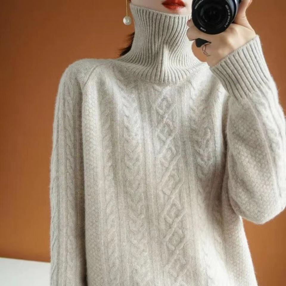 Sylis-Mode | Knitted Turtleneck Sweater