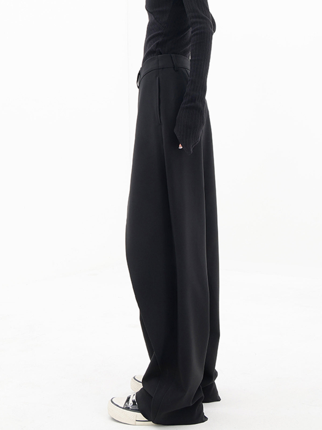 Sylis | Asymmetric Baggy Trousers