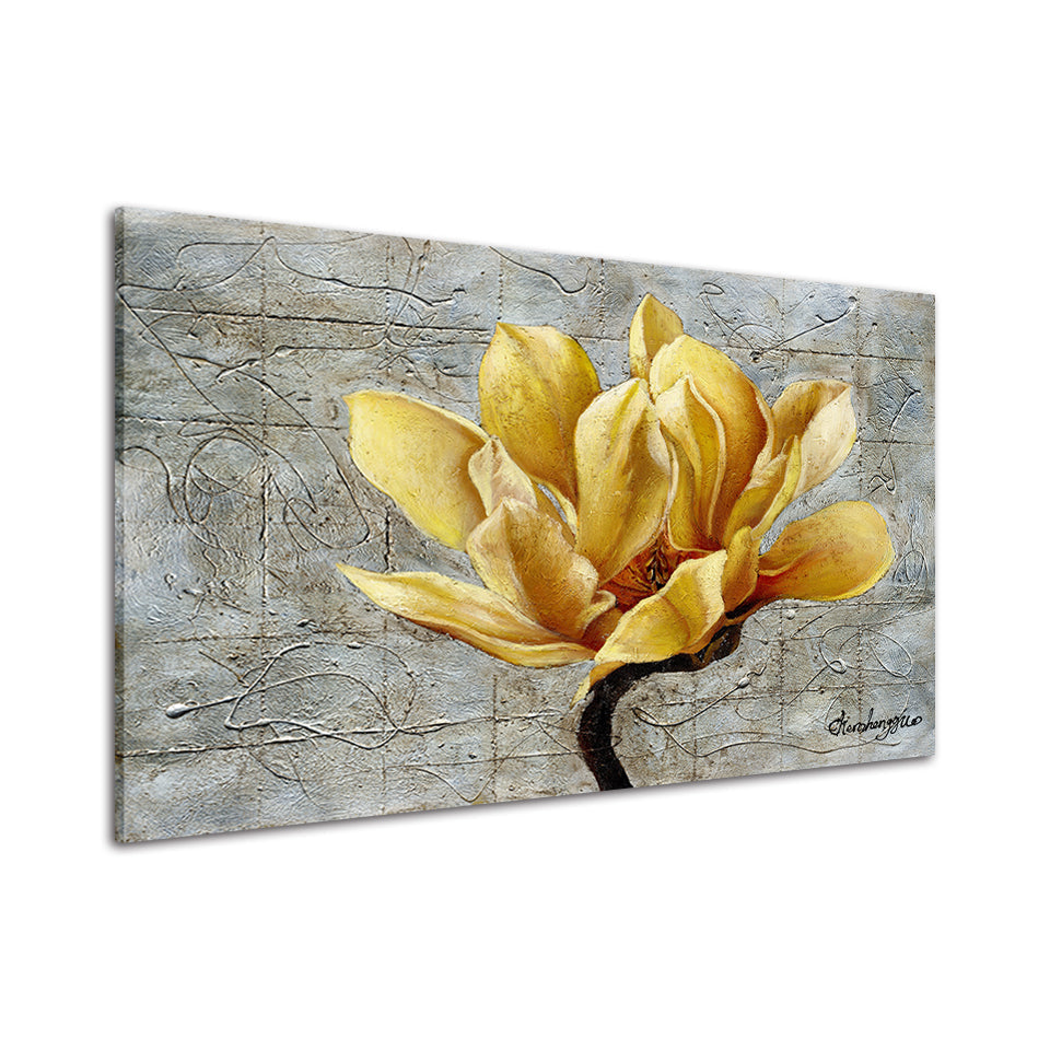 Yellow Lily - Canvas Wall Art Painting
