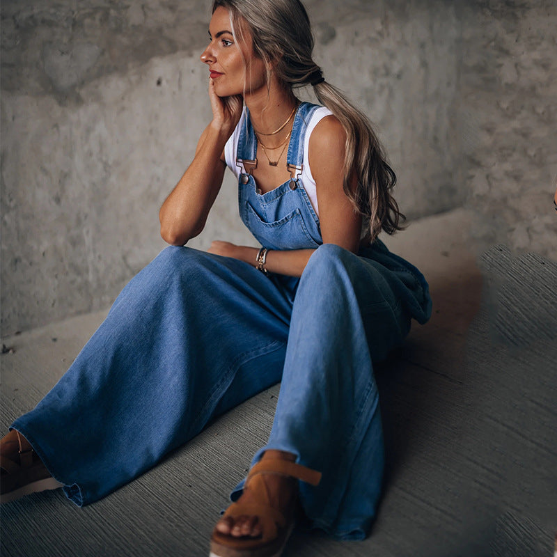 Sylis | Denim Jumpsuit