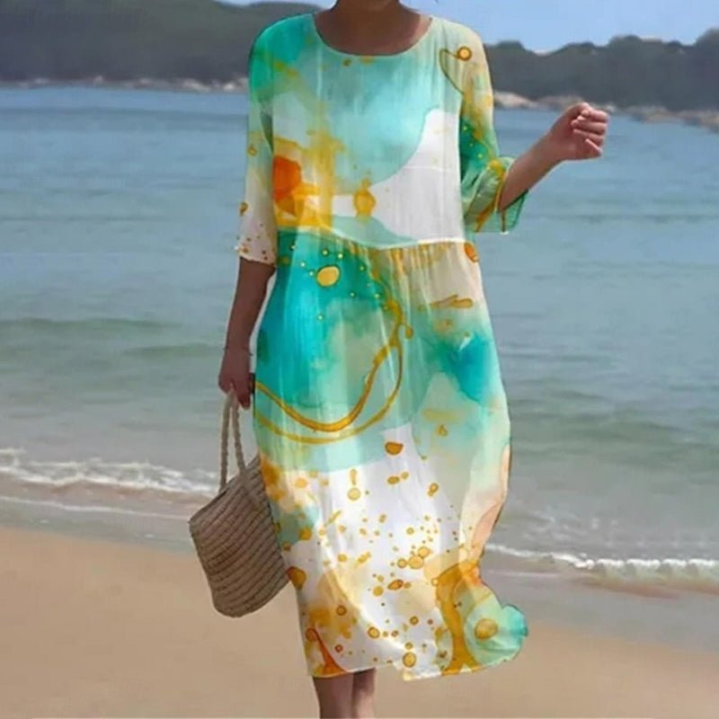 Sylis | Sunset Flower Dress