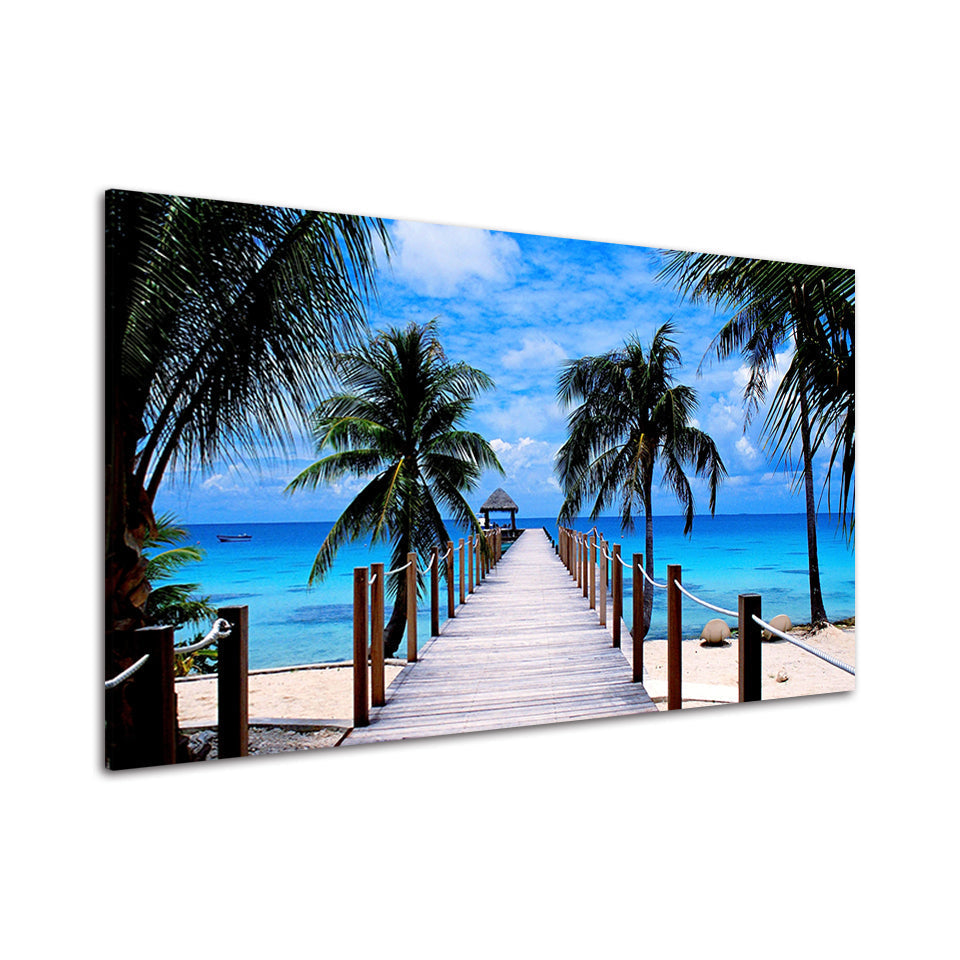 Maldives Vacation - Canvas Wall Art Painting