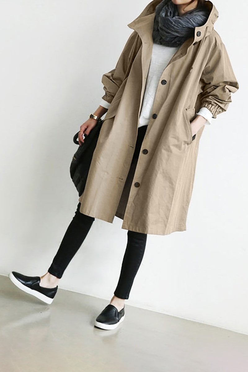 Sylis | Women's hooded trench coat