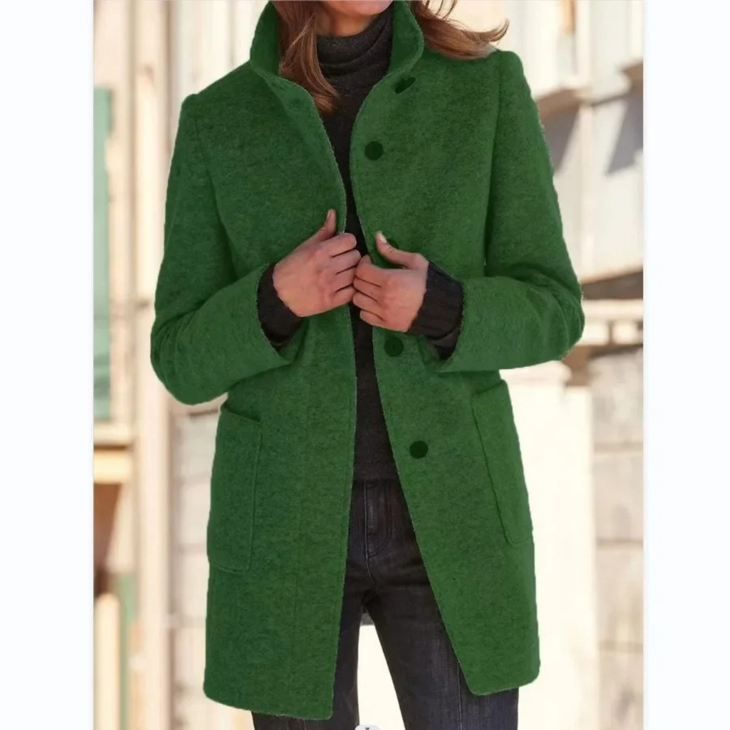 Vintage wool cardigan for women - Kayla
