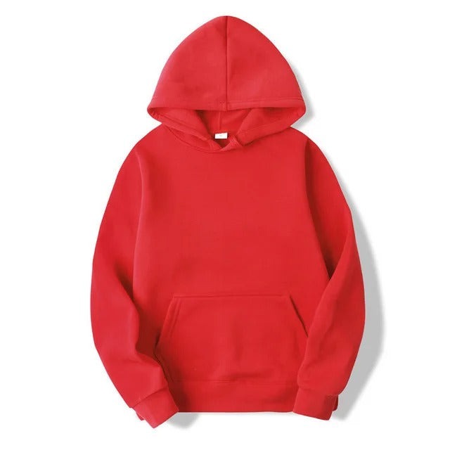 Sylis-Mode | Solid Color Hoodie Made of Cotton for Women