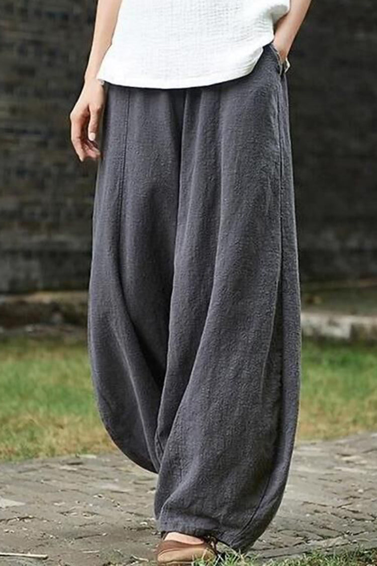 Sylis | Comfort Linen Trousers