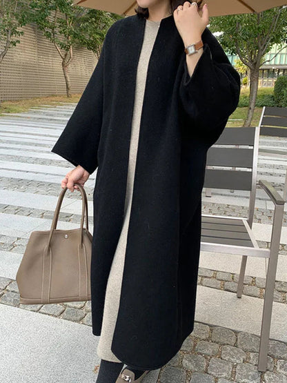Sylis | Long wool coat for women