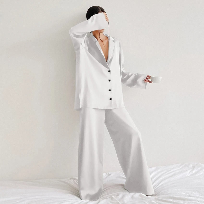 Sylis | Silky Elegance Oversized Pajama Set