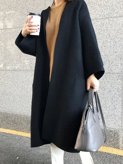 Sylis | Long wool coat for women