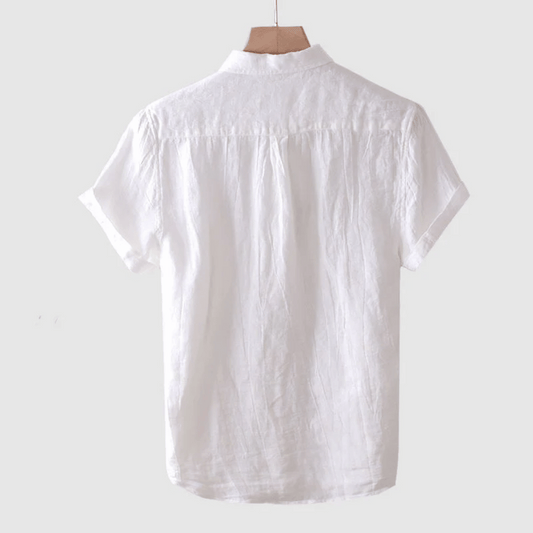 Sylis | Short Sleeve Linen Shirt