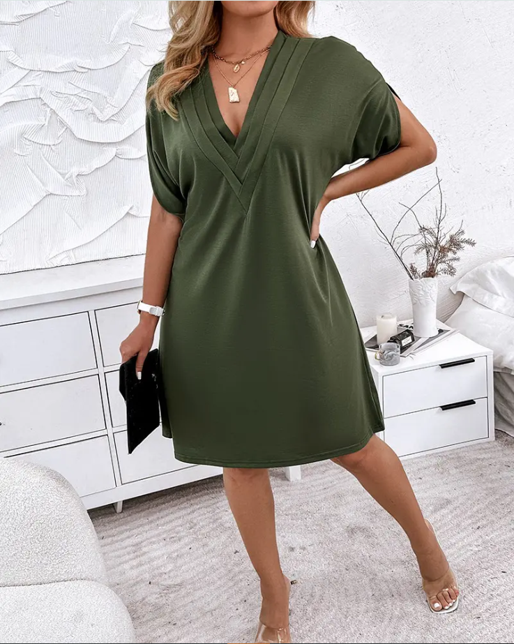 Sylis | Women's Elegant Half Sleeves Dress