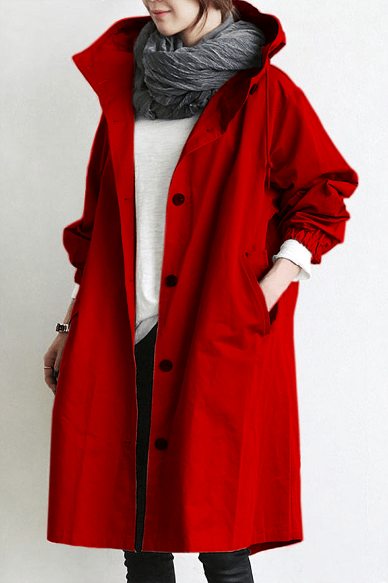 Sylis | Women's hooded trench coat