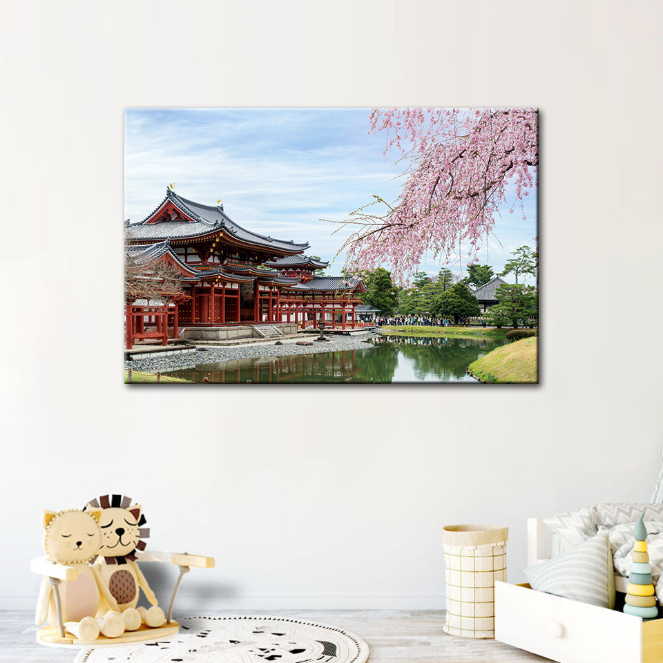 Temple Park - Canvas Wall Art Painting