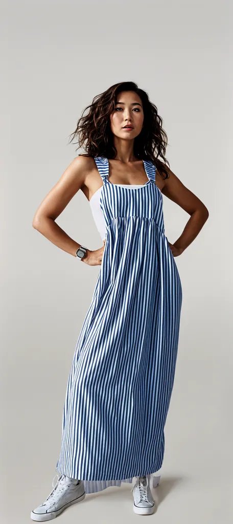 Sylis |  Casual Striped Jumpsuit Dress