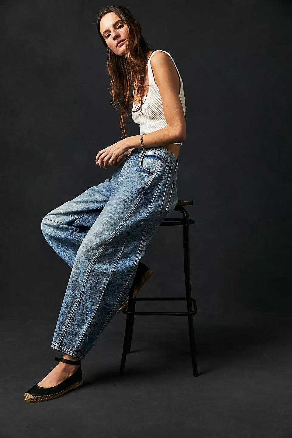 Sylis | Classic Wide Leg Fashion Jeans