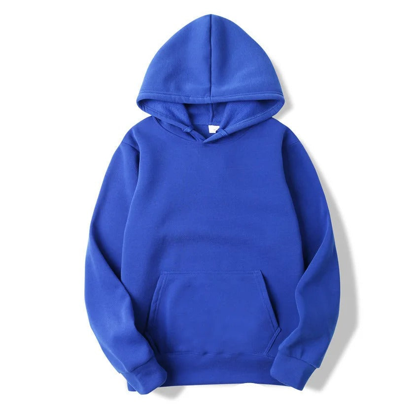 Sylis-Mode | Solid Color Hoodie Made of Cotton for Women