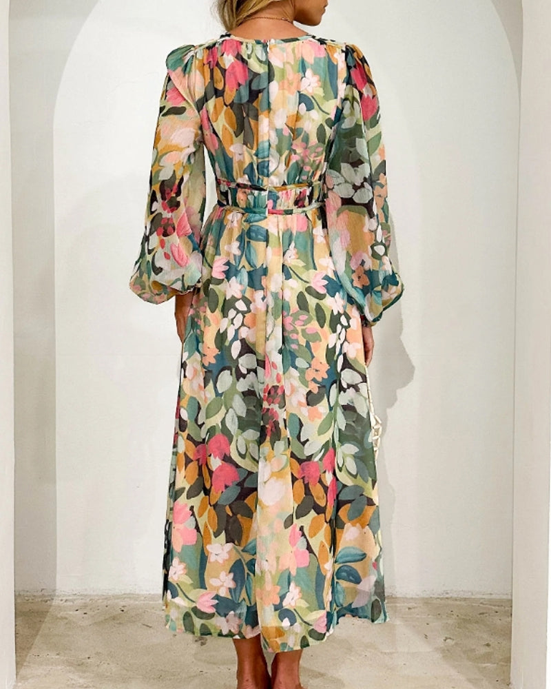 Sylis | Stylish Floral Maxi Dress