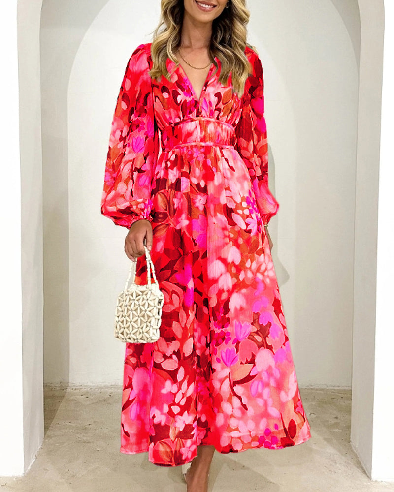 Sylis | Stylish Floral Maxi Dress