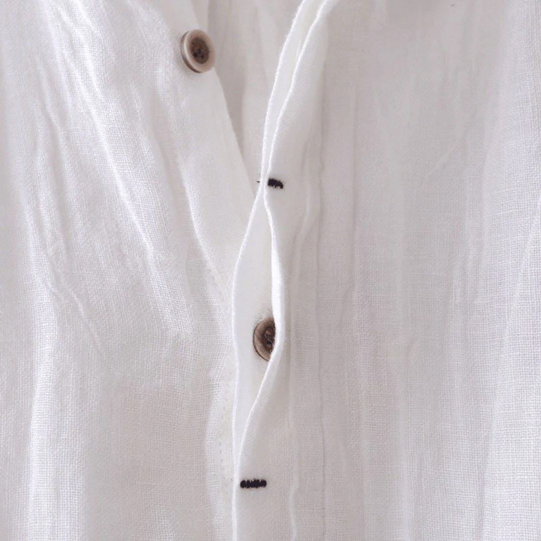 Sylis | Short Sleeve Linen Shirt