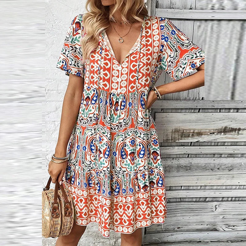 Sylis | Casual Print Dress