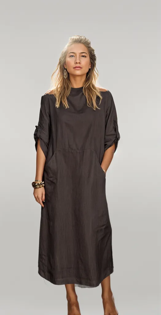 Sylis | Linen dress with pockets