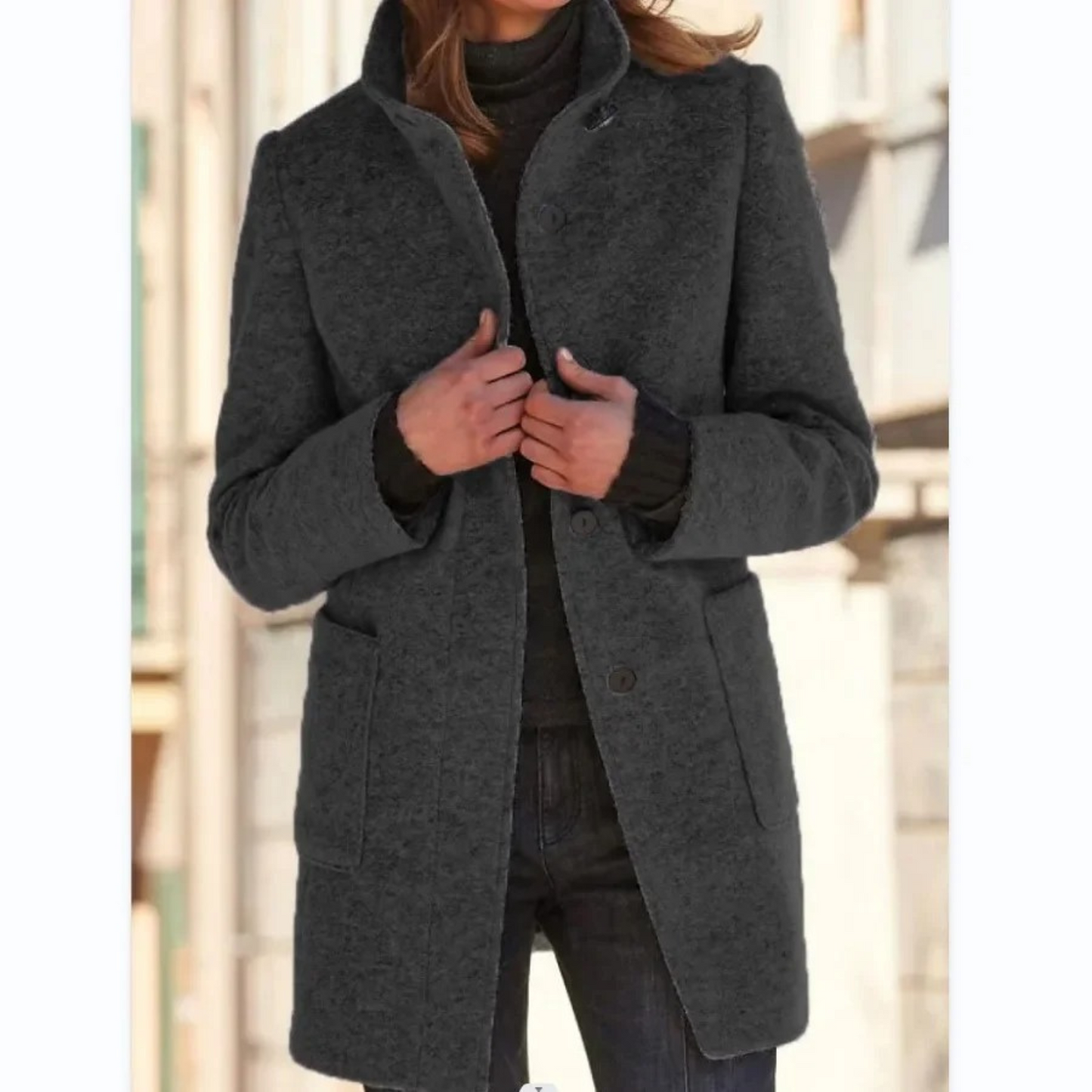 Vintage wool cardigan for women - Kayla