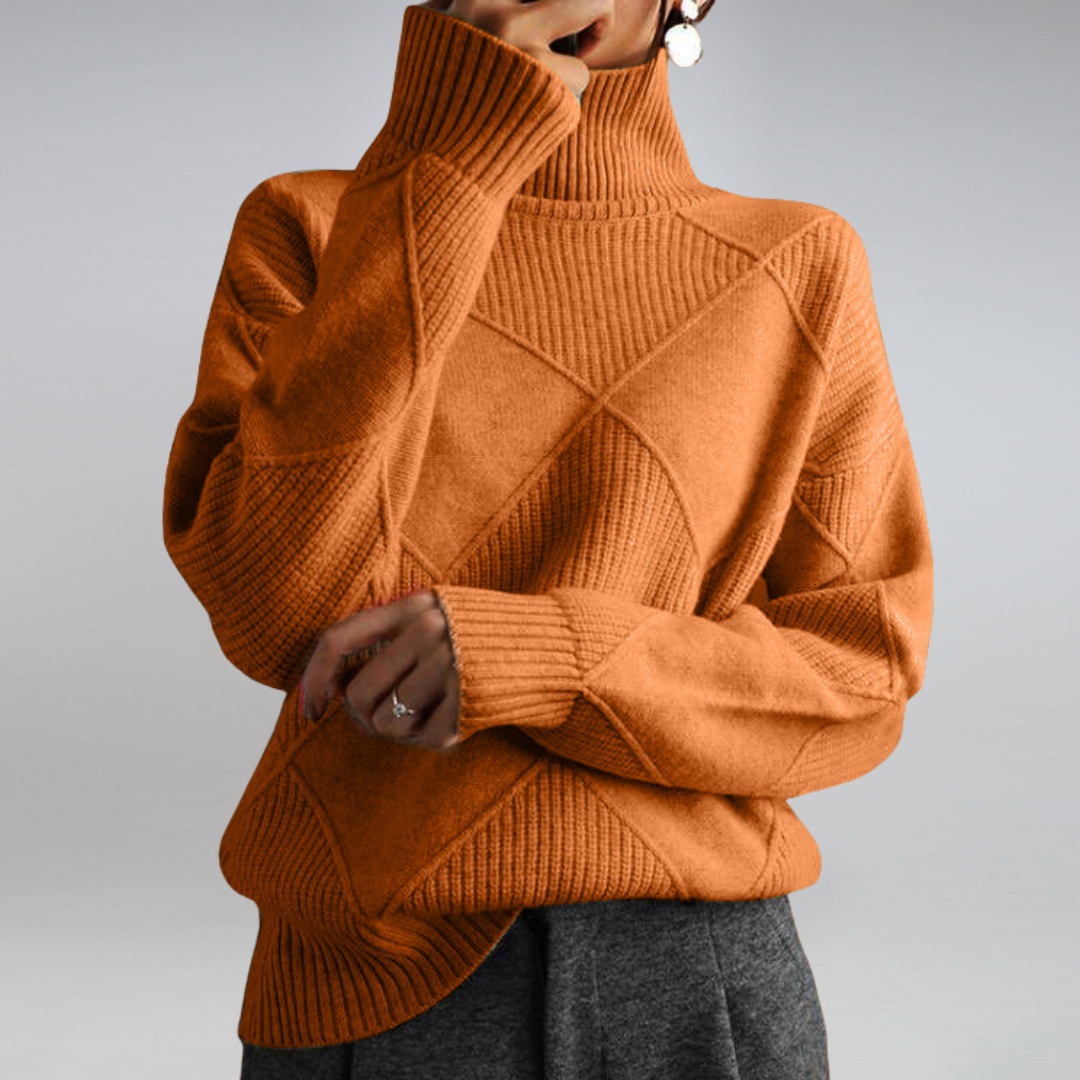 Sylis-Mode | Women's Luxurious Turtleneck Sweater