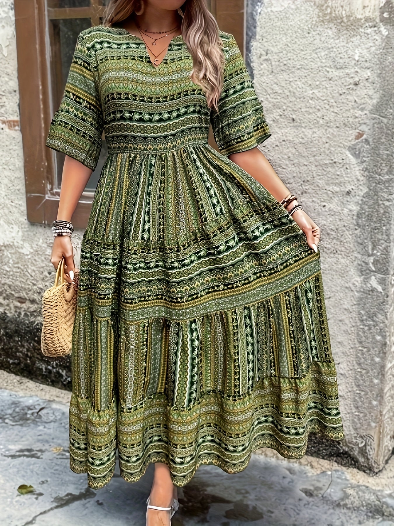 Sylis | Ethnic Flowy Dress