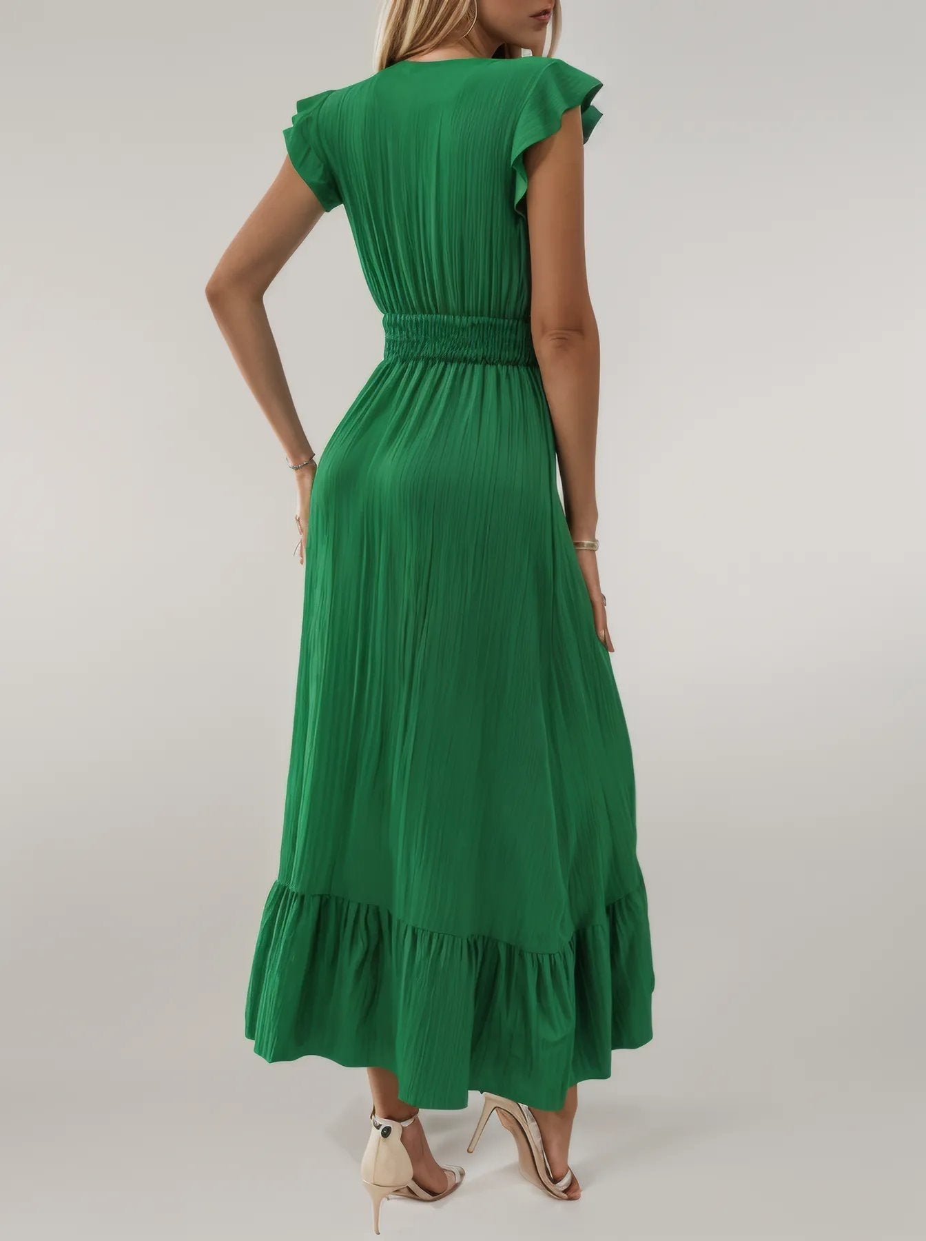 Sylis | Vibrant Solid Color Dress