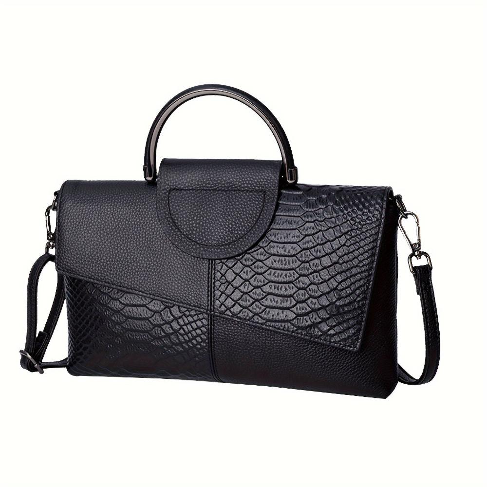 Sylis - Croc-Embossed Luxury Bag