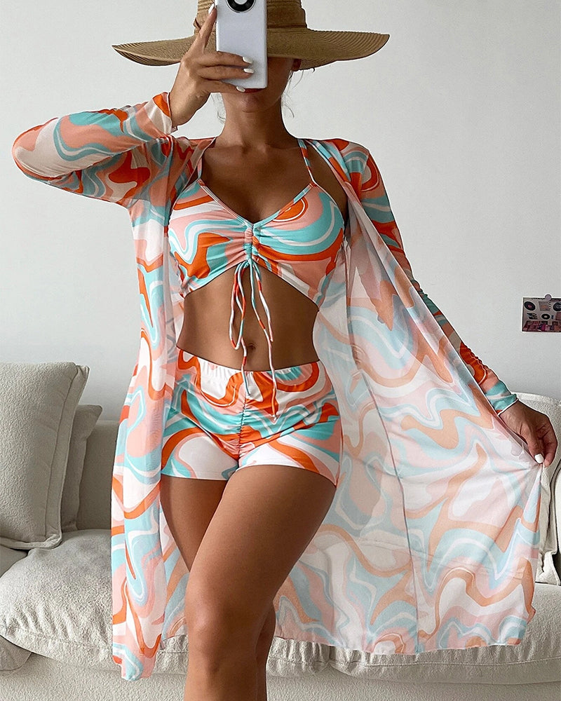 Sylis | Piece Printed Bikini Swimsuit