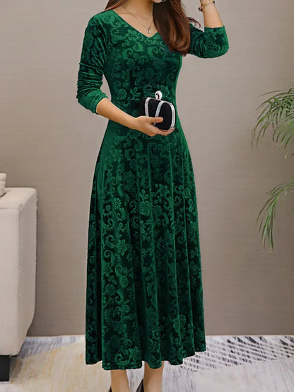 Sylis with wide hem and pleats